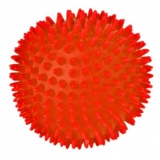 Игрушка для собак CaniAMici мяч с шипами пищалка, винил, Д-8 см